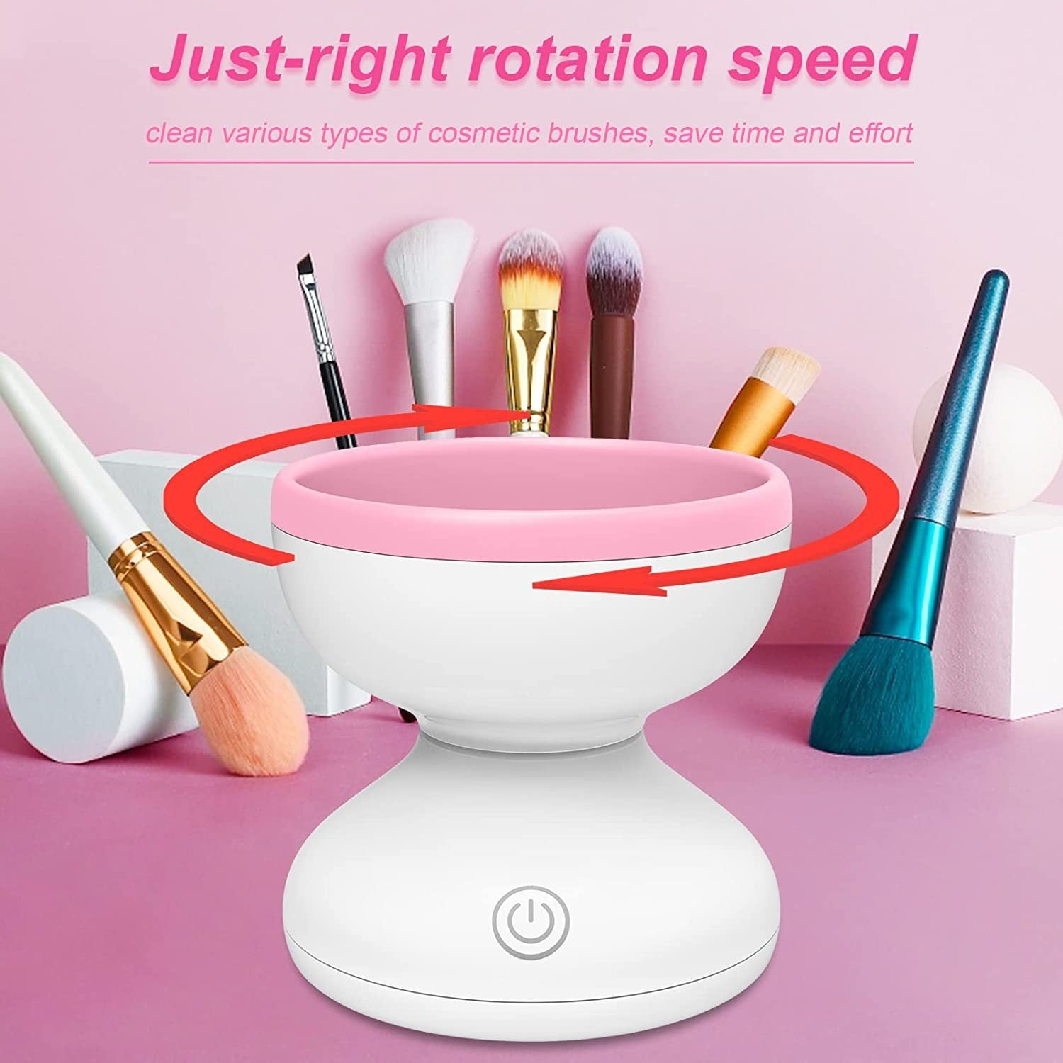 Makeup Brush Automatic Brush cleaner Rechargeable Makeup Tool Cleaning Artifact