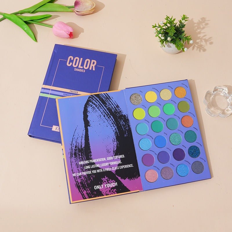 Makeup Cosmetic Tool Kit 72 Colors Pressed Glitter Eyeshadow High Pigmented Eyeshadow Palette - JUST - JEN BOUTIQUE