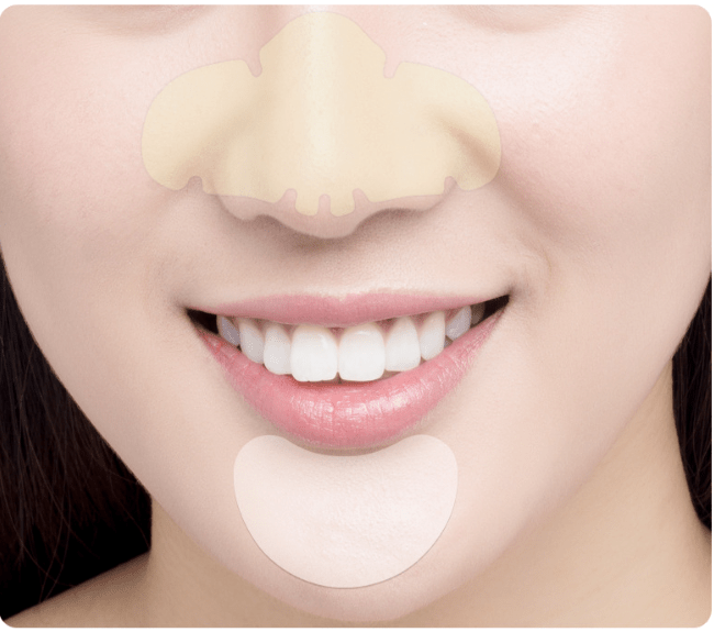 Blackhead removal nose patch crescent jaw acne patch invisible breathable oil absorption patch T zone acne patch