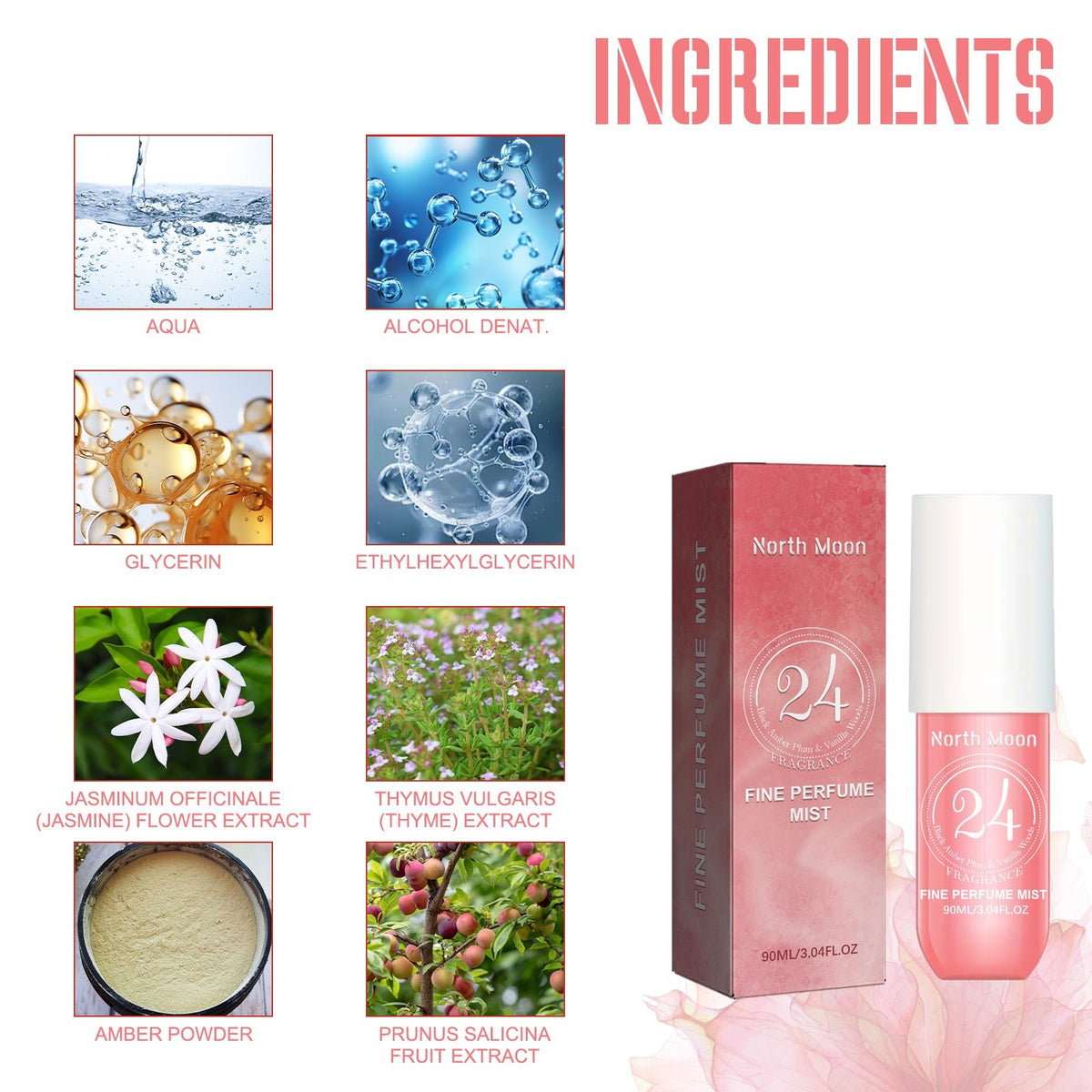 Perfume Spray Fresh Lasting Fragrance Non - Pungent Women's Date Perfume Spray - JUST - JEN BOUTIQUE