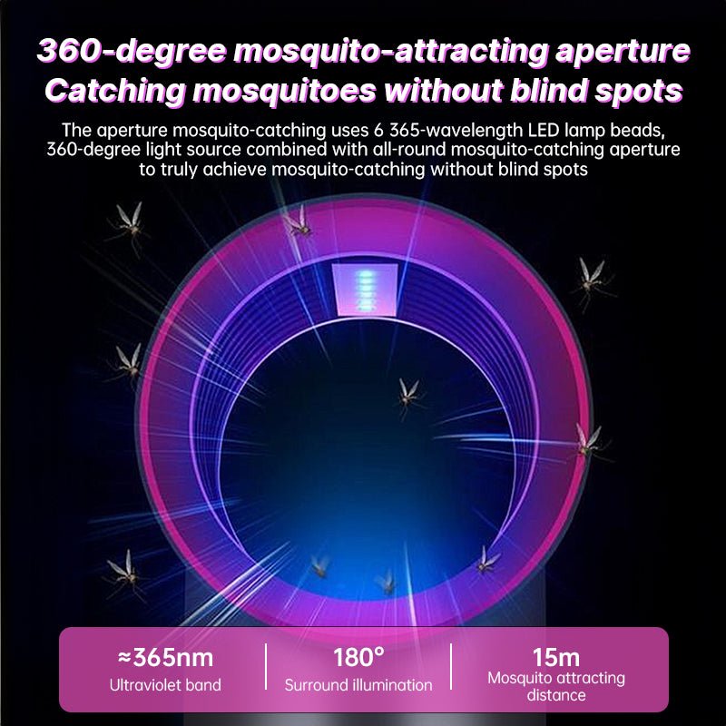 2025 Electric Mosquito Lamp, Outdoor Fly Catcher, USB - Powered, Portable Silent Insect Killer - JUST - JEN BOUTIQUE