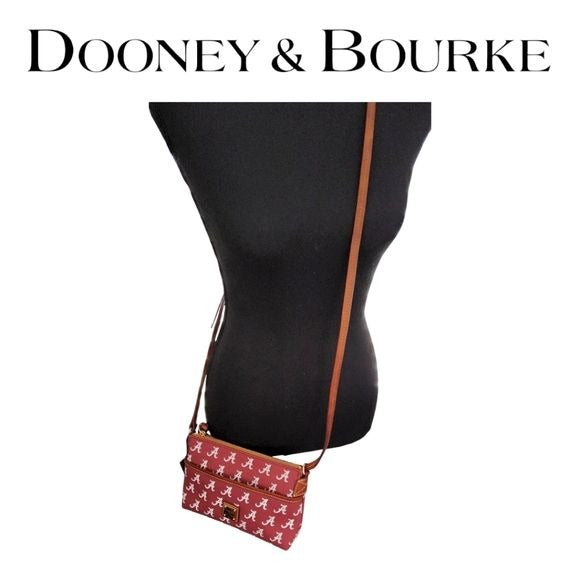 Dooney & Bourke Collegiate University of Alabama Ginger Crossbody Shoulder Bag