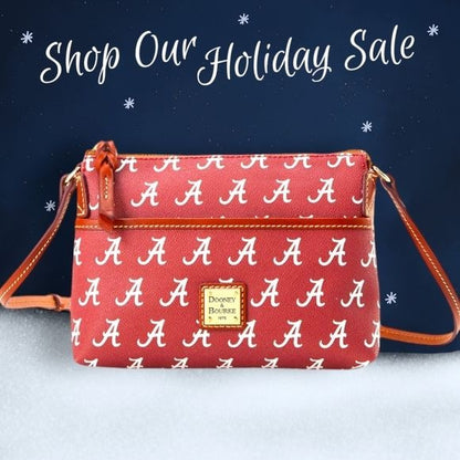 Dooney & Bourke Collegiate University of Alabama Ginger Crossbody Shoulder Bag