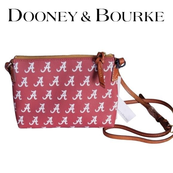 Dooney & Bourke Collegiate University of Alabama Ginger Crossbody Shoulder Bag