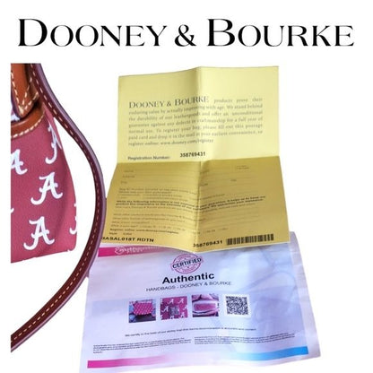 Dooney & Bourke Collegiate University of Alabama Ginger Crossbody Shoulder Bag