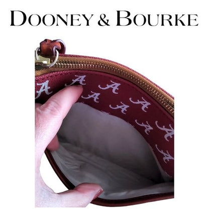 Dooney & Bourke Collegiate University of Alabama Ginger Crossbody Shoulder Bag