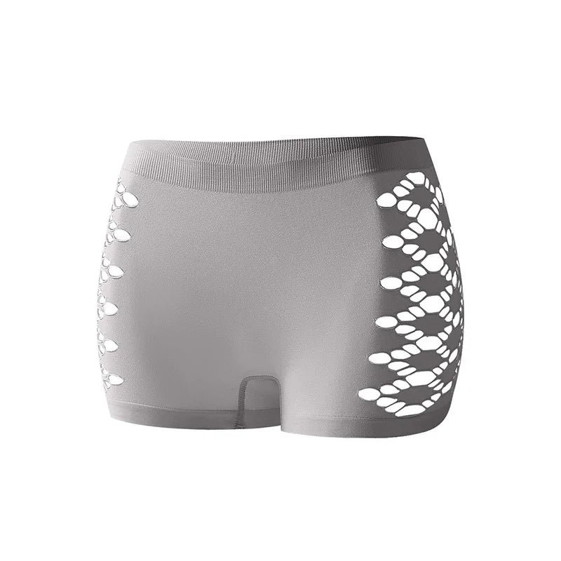 Women's Cotton Hollow Out Boyshort Panties