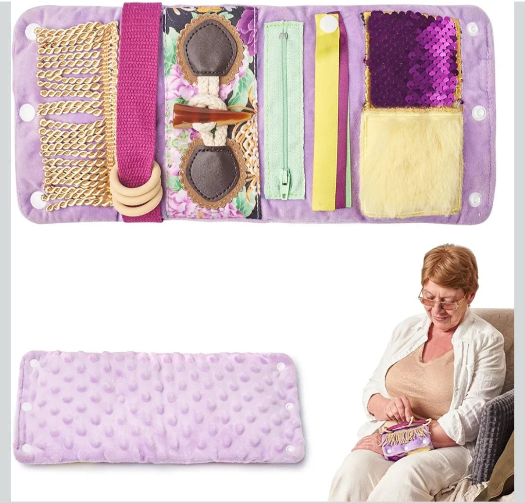 Fidget Wrist Anxiety Sleeve – Sensory Relief for Autism, Dementia & ADHD