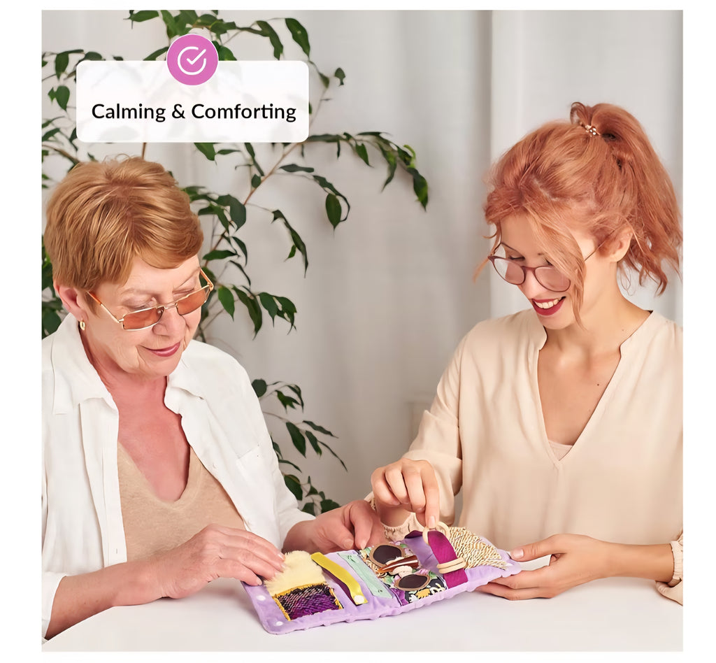 Fidget Wrist Anxiety Sleeve – Sensory Relief for Autism, Dementia & ADHD