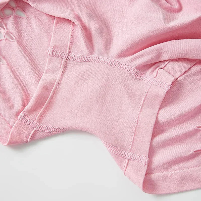 Women's Cotton Hollow Out Boyshort Panties