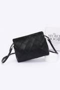 Quilted Faux Leather Bucket Crossbody Bag - JUST - JEN BOUTIQUE
