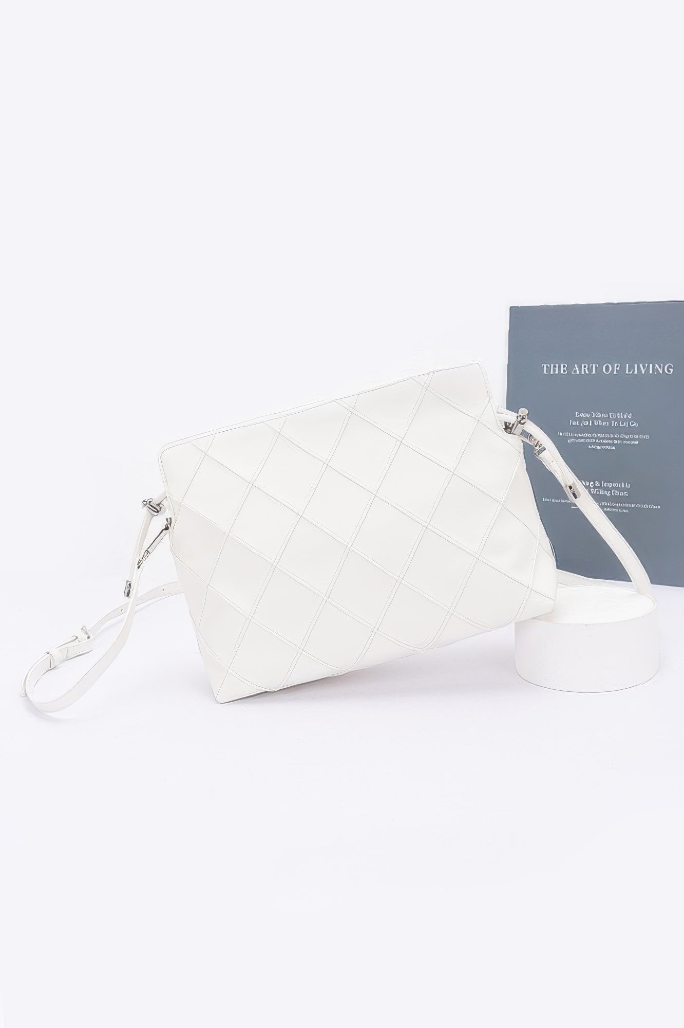 Quilted Faux Leather Bucket Crossbody Bag - JUST - JEN BOUTIQUE