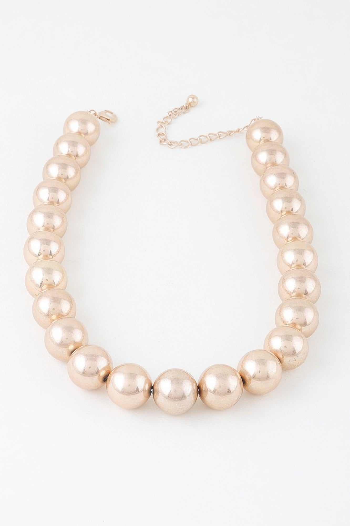 Shiny Statement Beaded Necklace - JUST - JEN BOUTIQUE