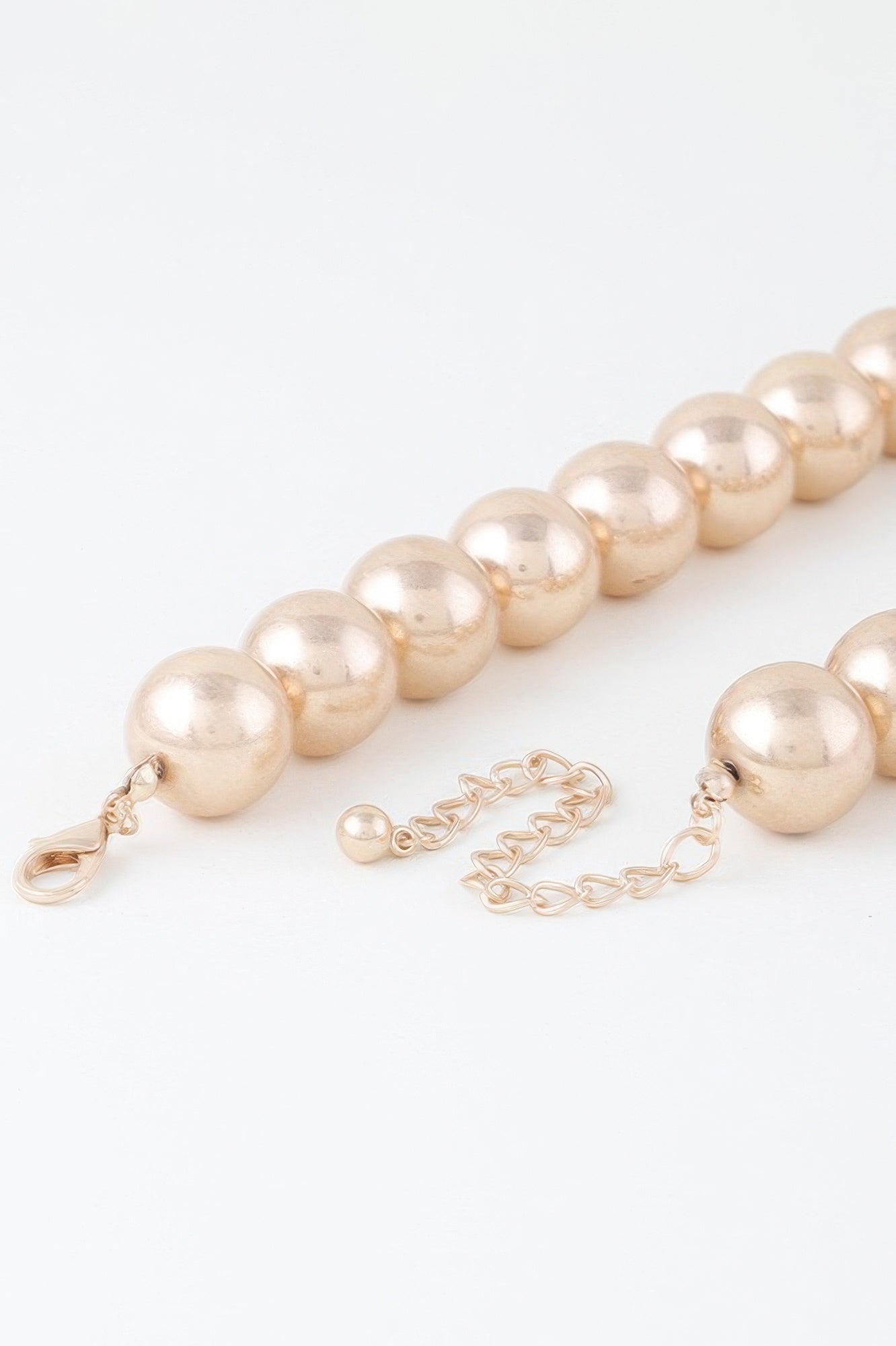 Shiny Statement Beaded Necklace - JUST - JEN BOUTIQUE