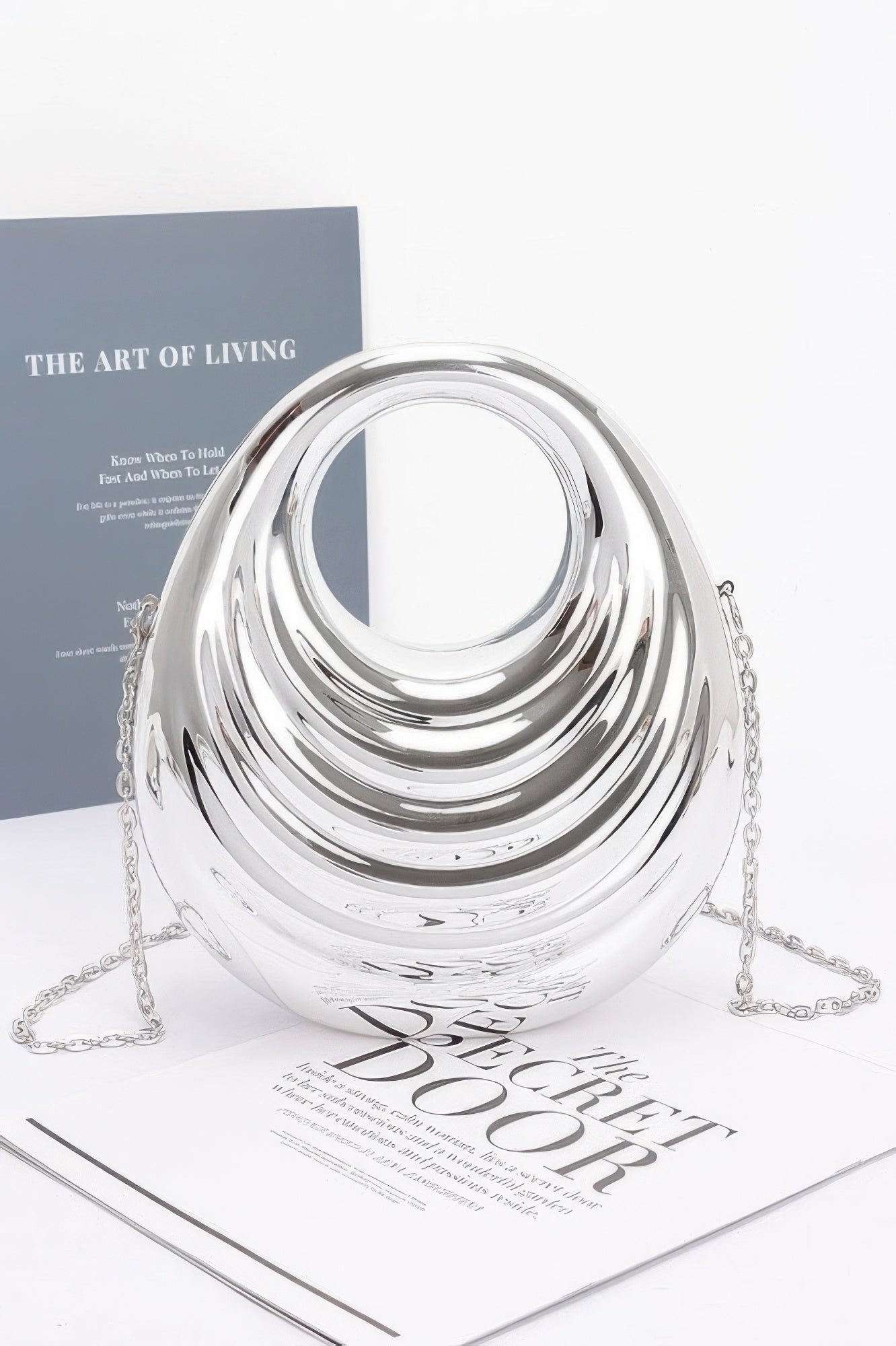 Metallic Acrylic Bag - JUST - JEN BOUTIQUE