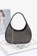 Rhinestone Hobo Bag - JUST - JEN BOUTIQUE
