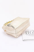 Metallic Ccb Ball Handle Bag - JUST - JEN BOUTIQUE
