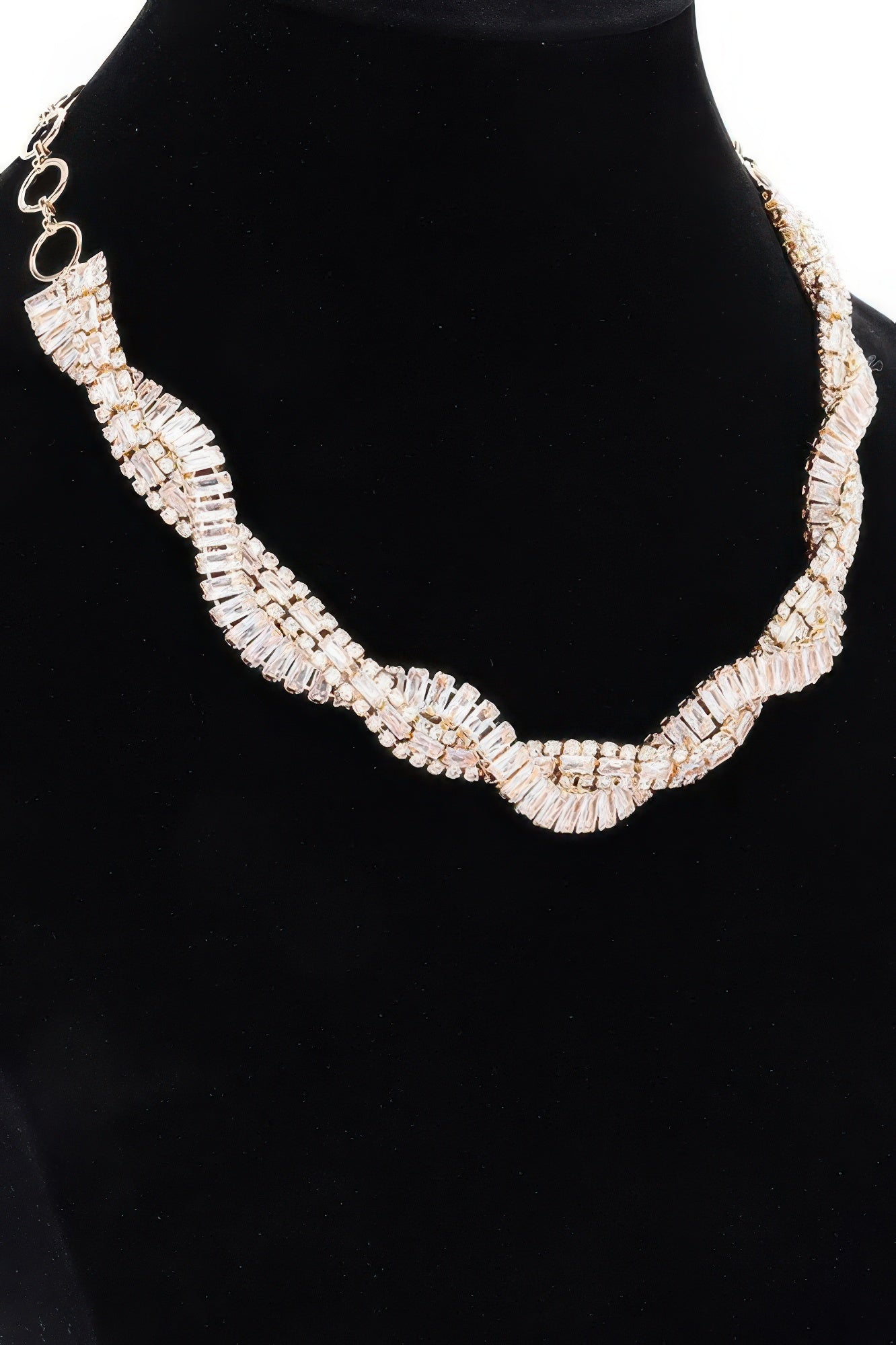 Rhinestone Necklace - JUST - JEN BOUTIQUE