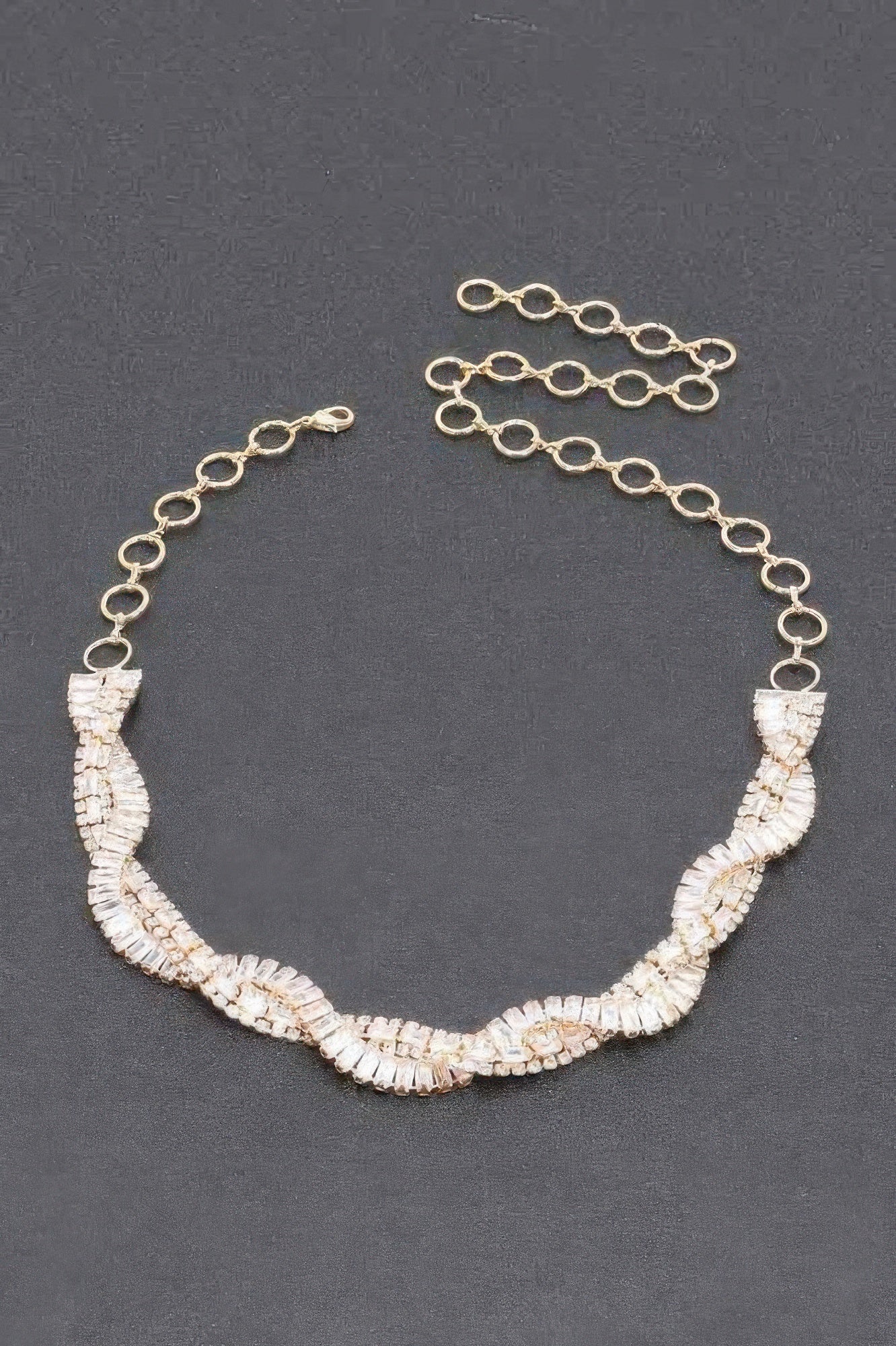 Rhinestone Necklace - JUST - JEN BOUTIQUE