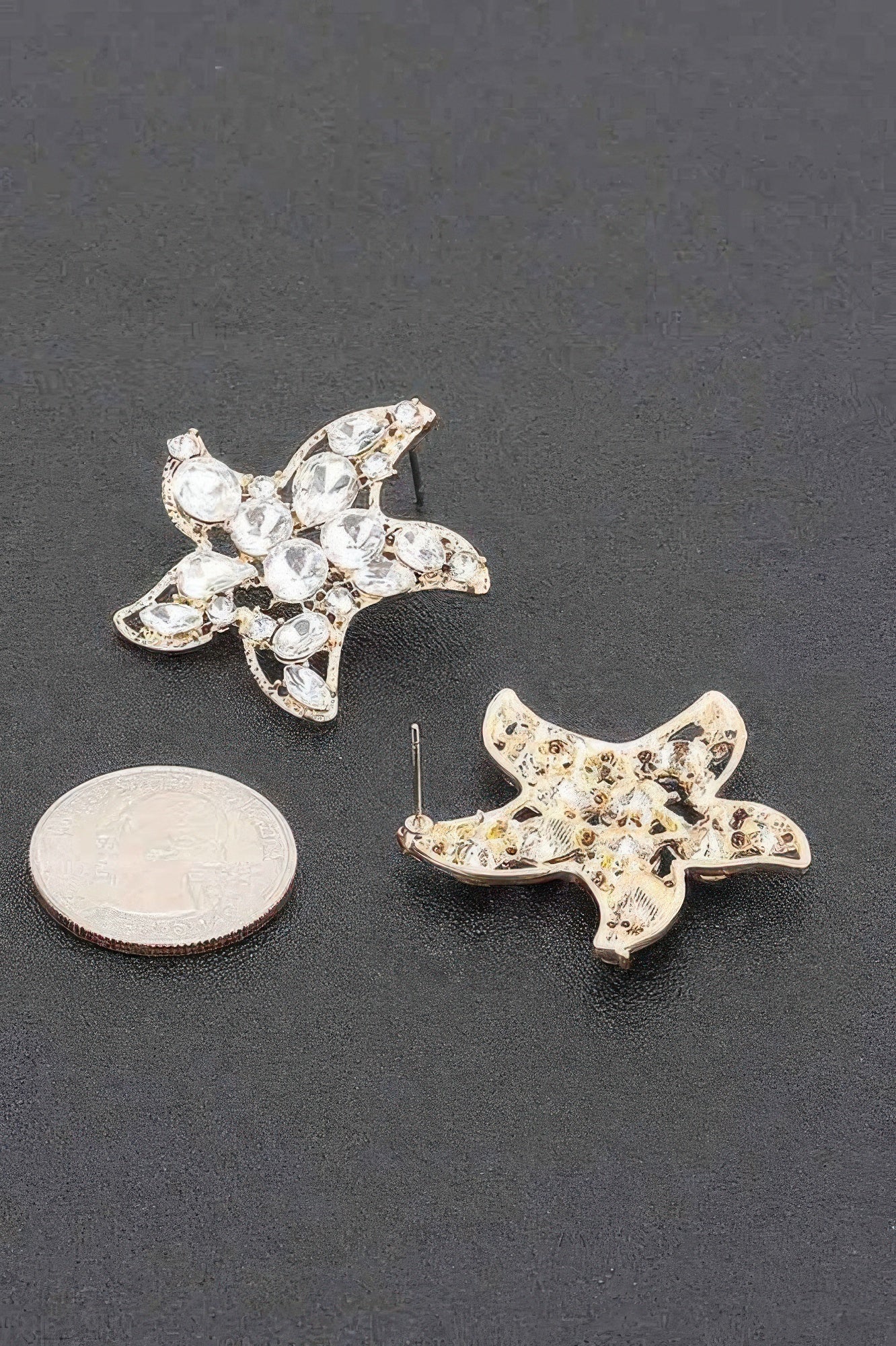 Rhinestone Party Earring - JUST - JEN BOUTIQUE