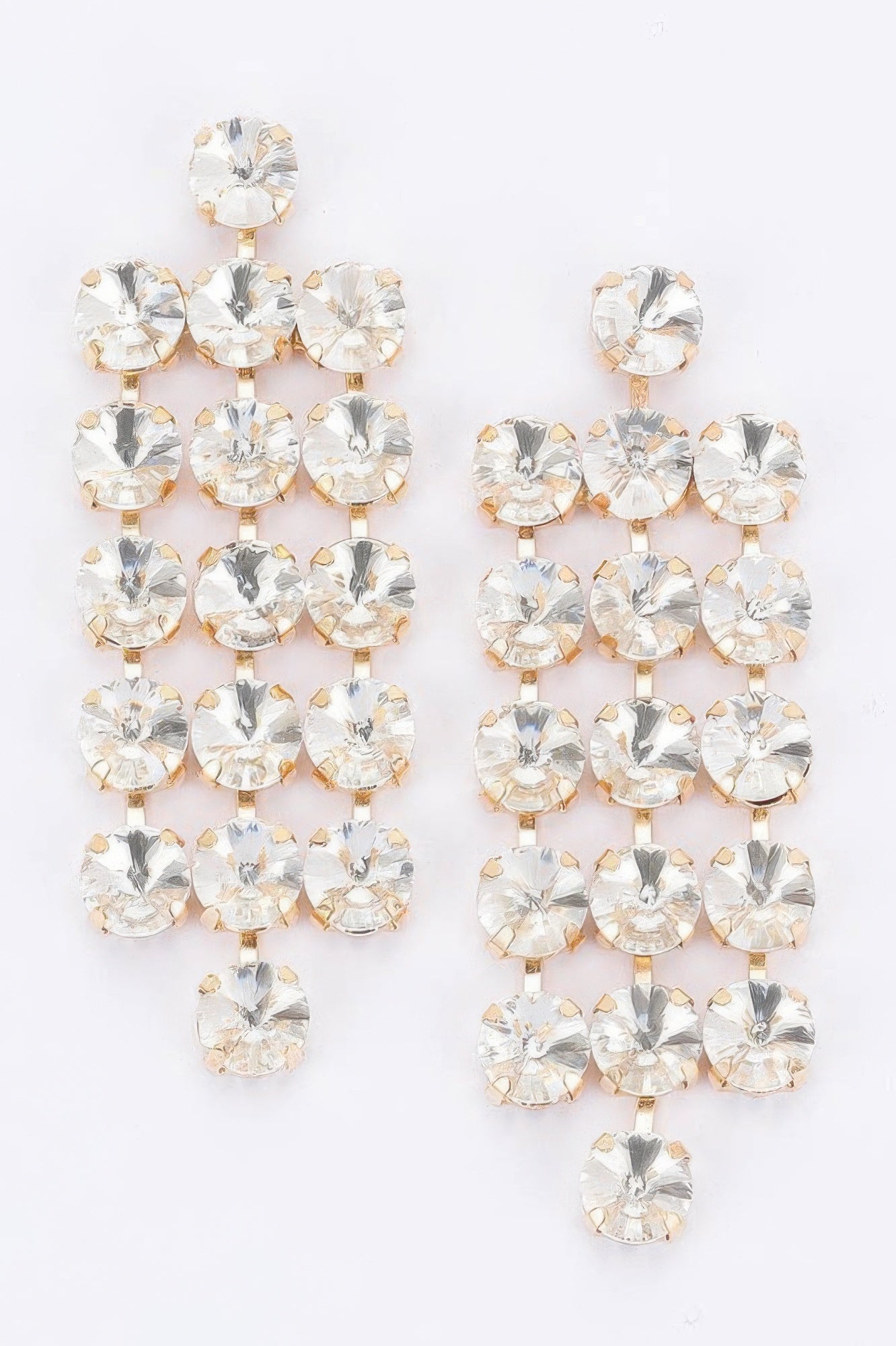 Rhinestone Party Earring - JUST - JEN BOUTIQUE