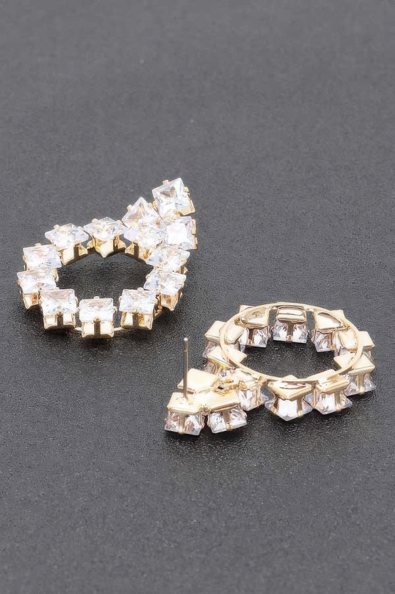 Rhinestone Party Earring - JUST - JEN BOUTIQUE