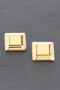 Gold Plated Metal Earring - JUST - JEN BOUTIQUE