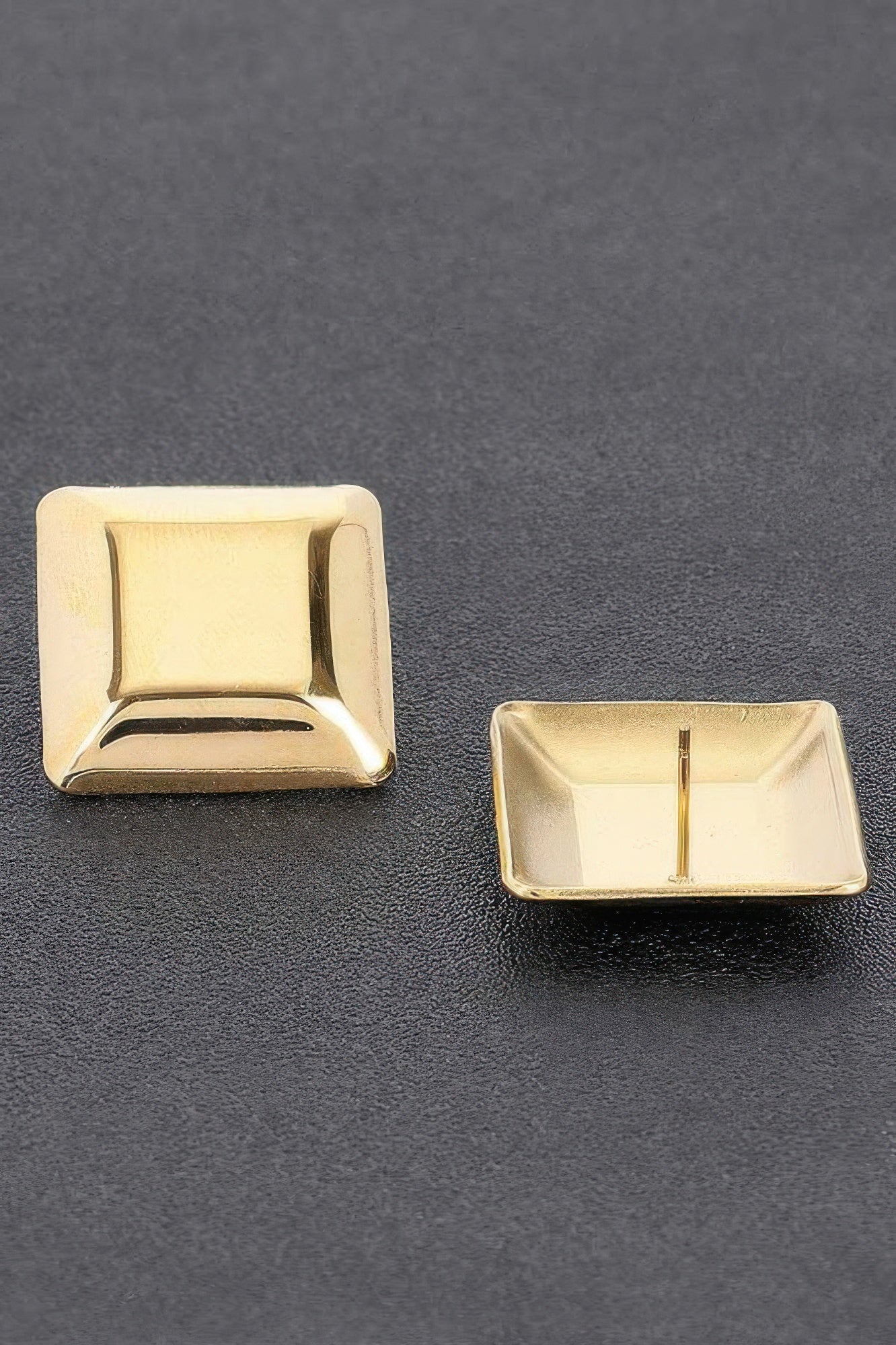 Gold Plated Metal Earring - JUST - JEN BOUTIQUE