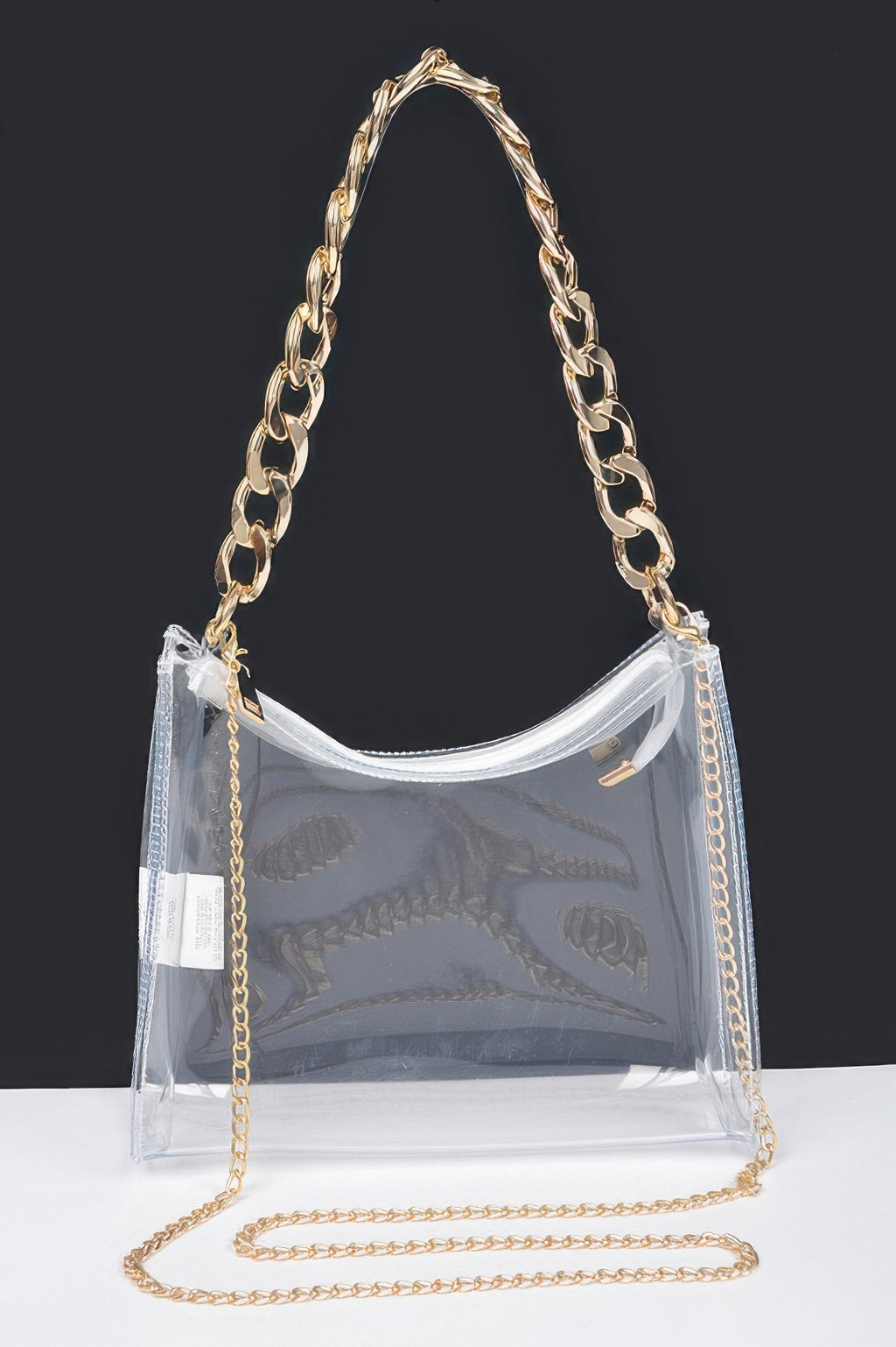 Transparent Big Chain Bag - JUST - JEN BOUTIQUE