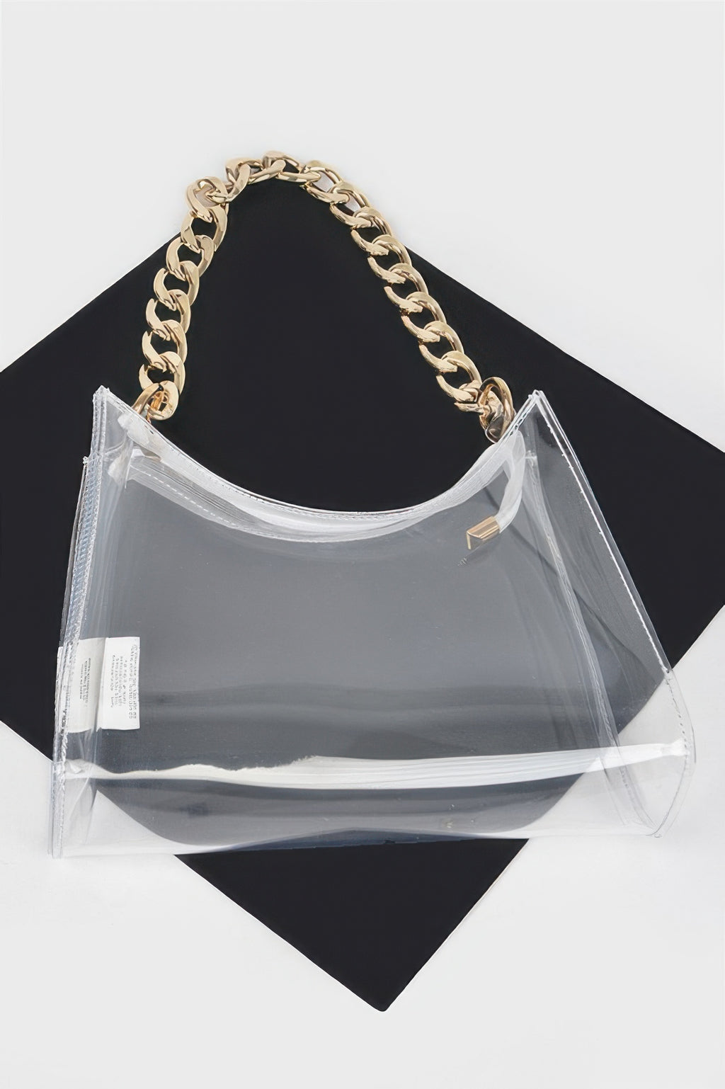 Transparent Big Chain Bag - JUST - JEN BOUTIQUE