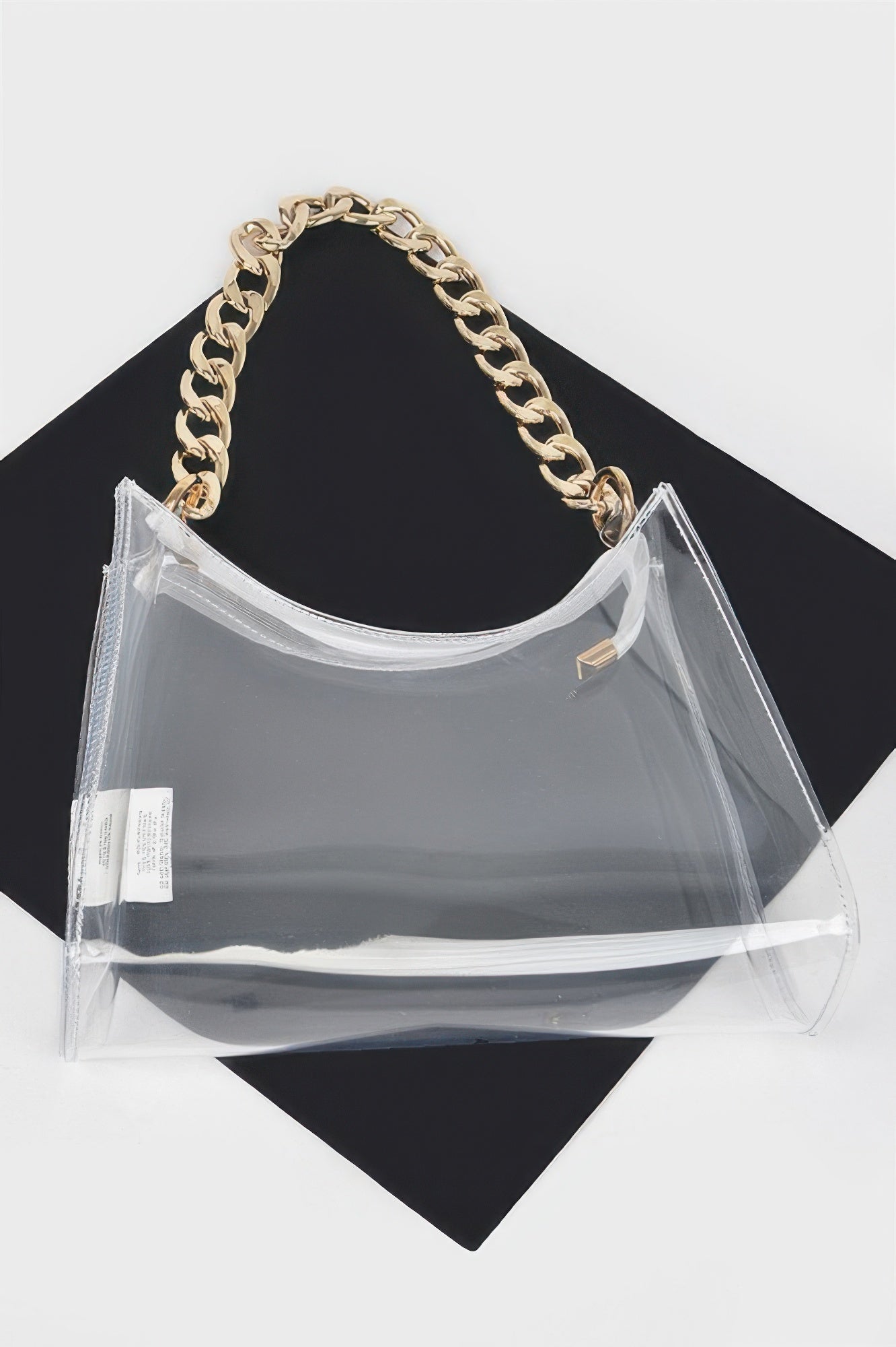 Transparent Big Chain Bag - JUST - JEN BOUTIQUE