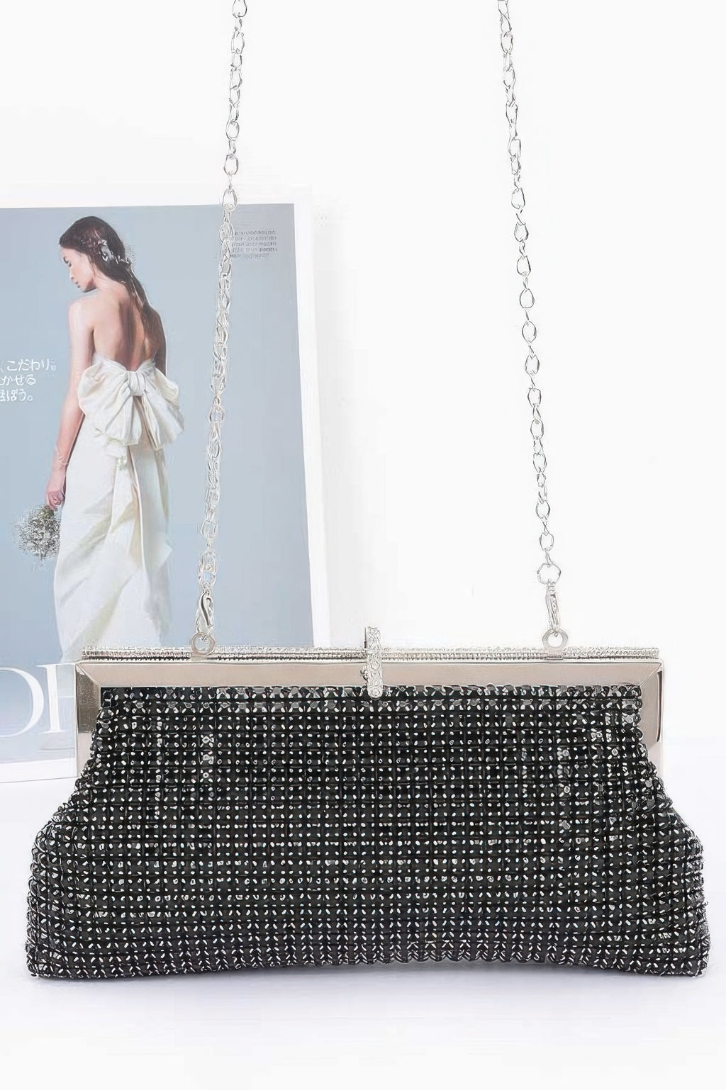 Rhinestone Party Clutch - JUST - JEN BOUTIQUE