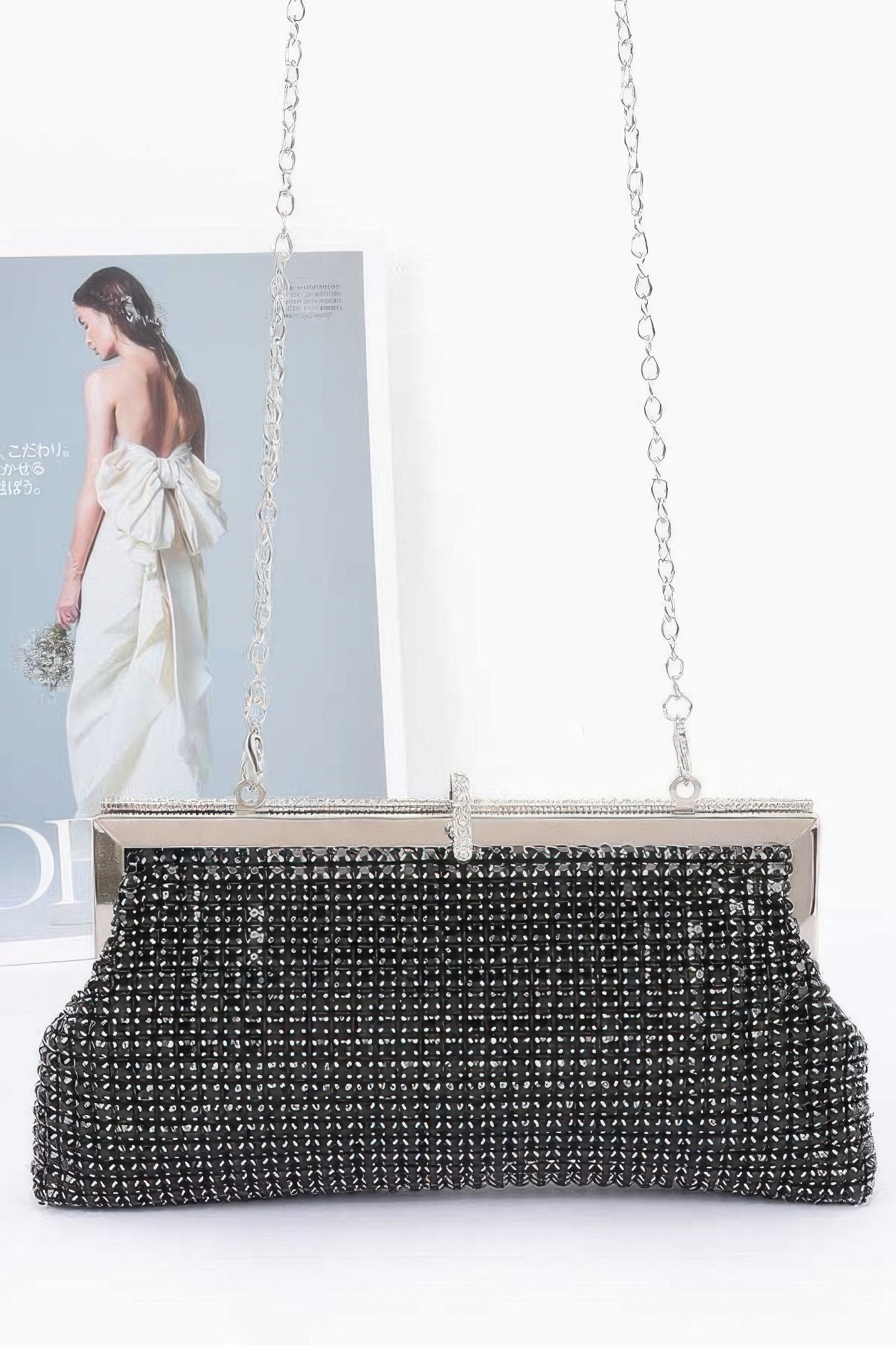 Rhinestone Party Clutch - JUST - JEN BOUTIQUE