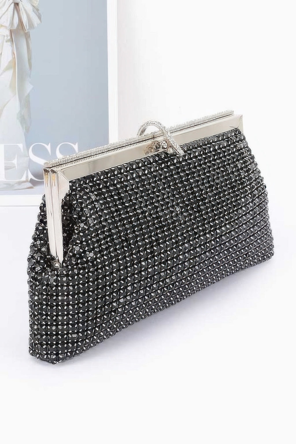 Rhinestone Party Clutch - JUST - JEN BOUTIQUE