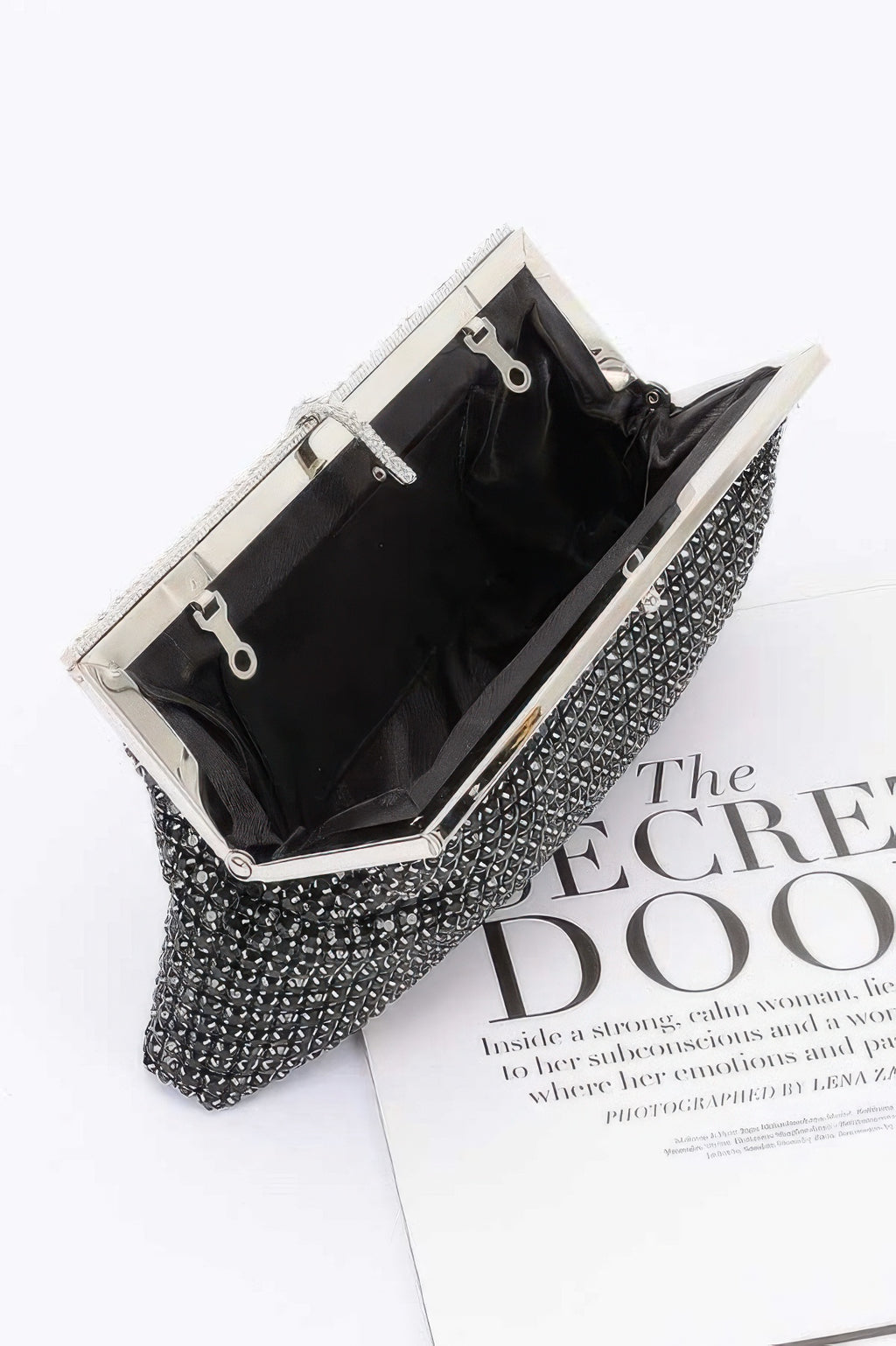 Rhinestone Party Clutch - JUST - JEN BOUTIQUE