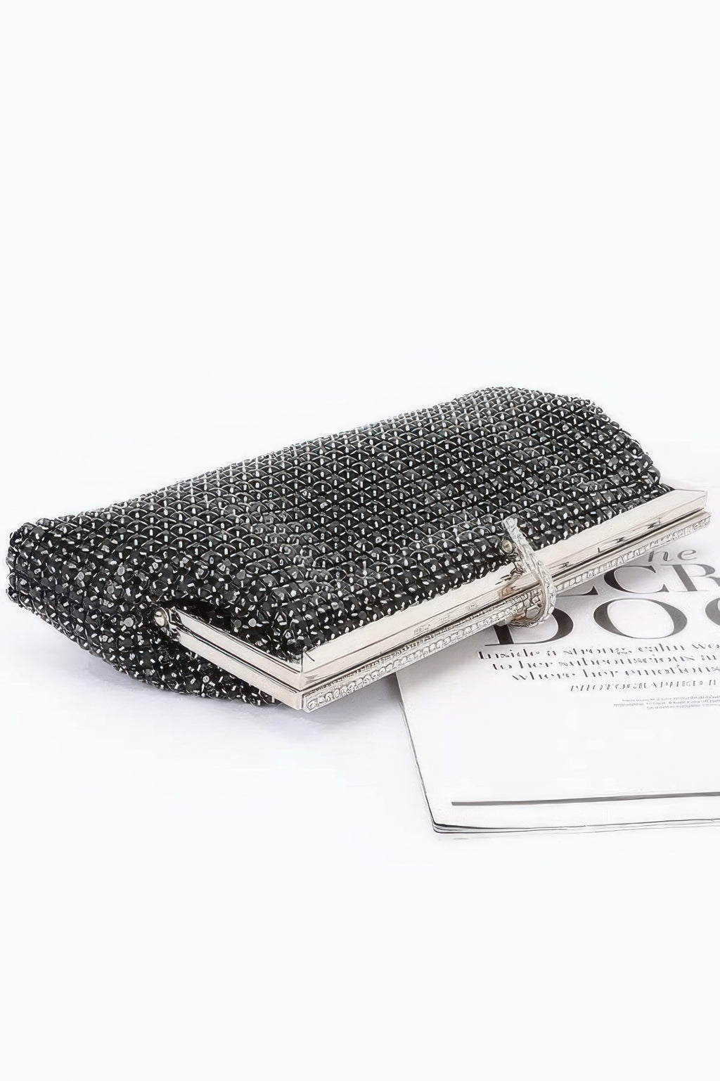 Rhinestone Party Clutch - JUST - JEN BOUTIQUE