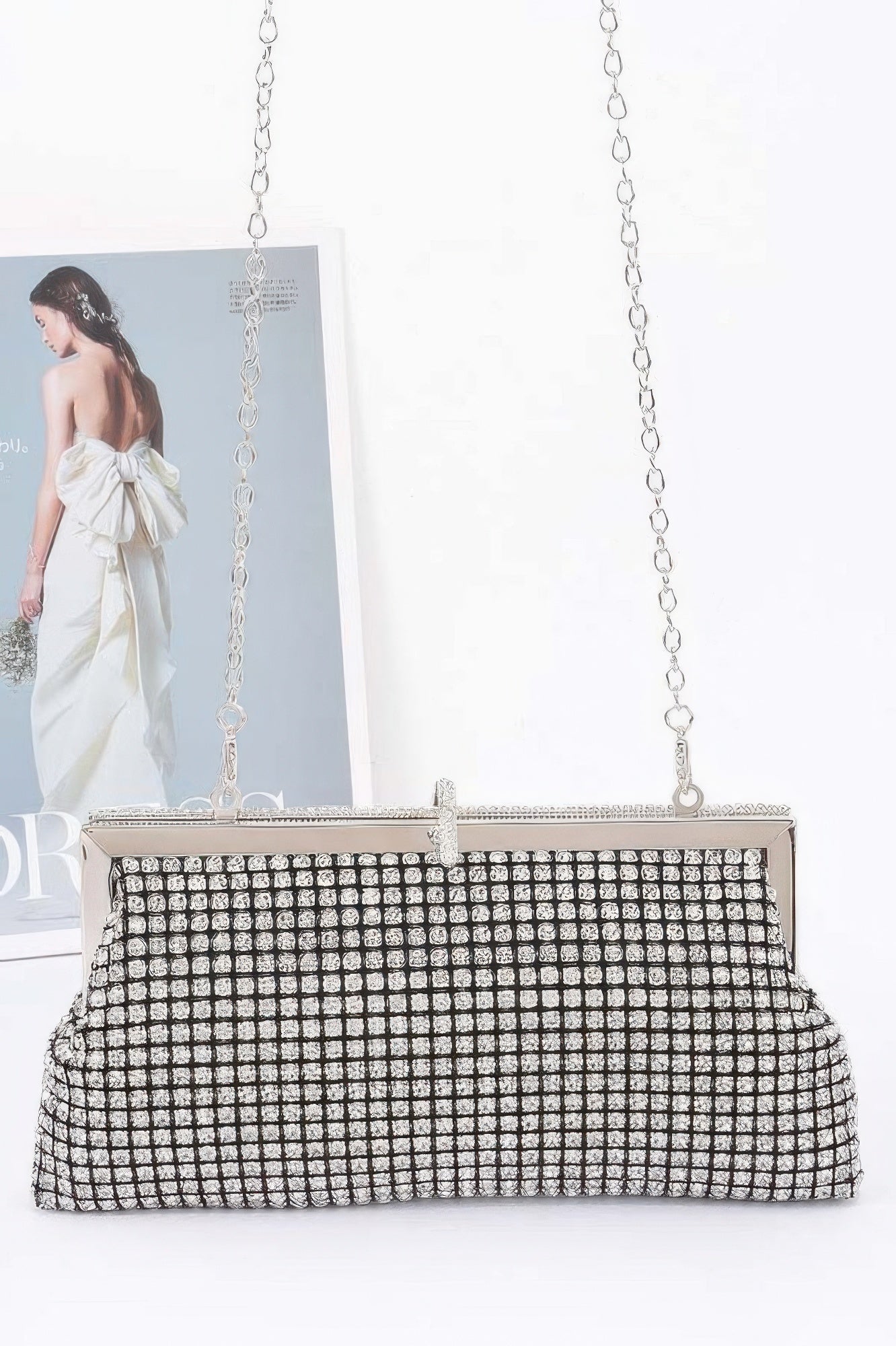 Rhinestone Party Clutch - JUST - JEN BOUTIQUE