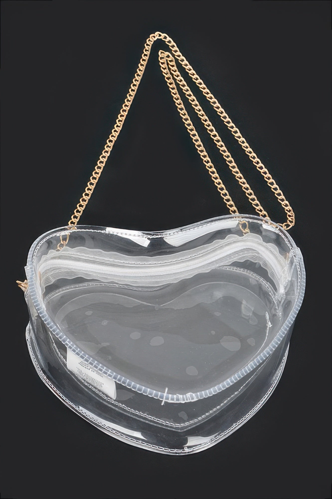 Clear Heart Shape Crossbody Bag - JUST - JEN BOUTIQUE