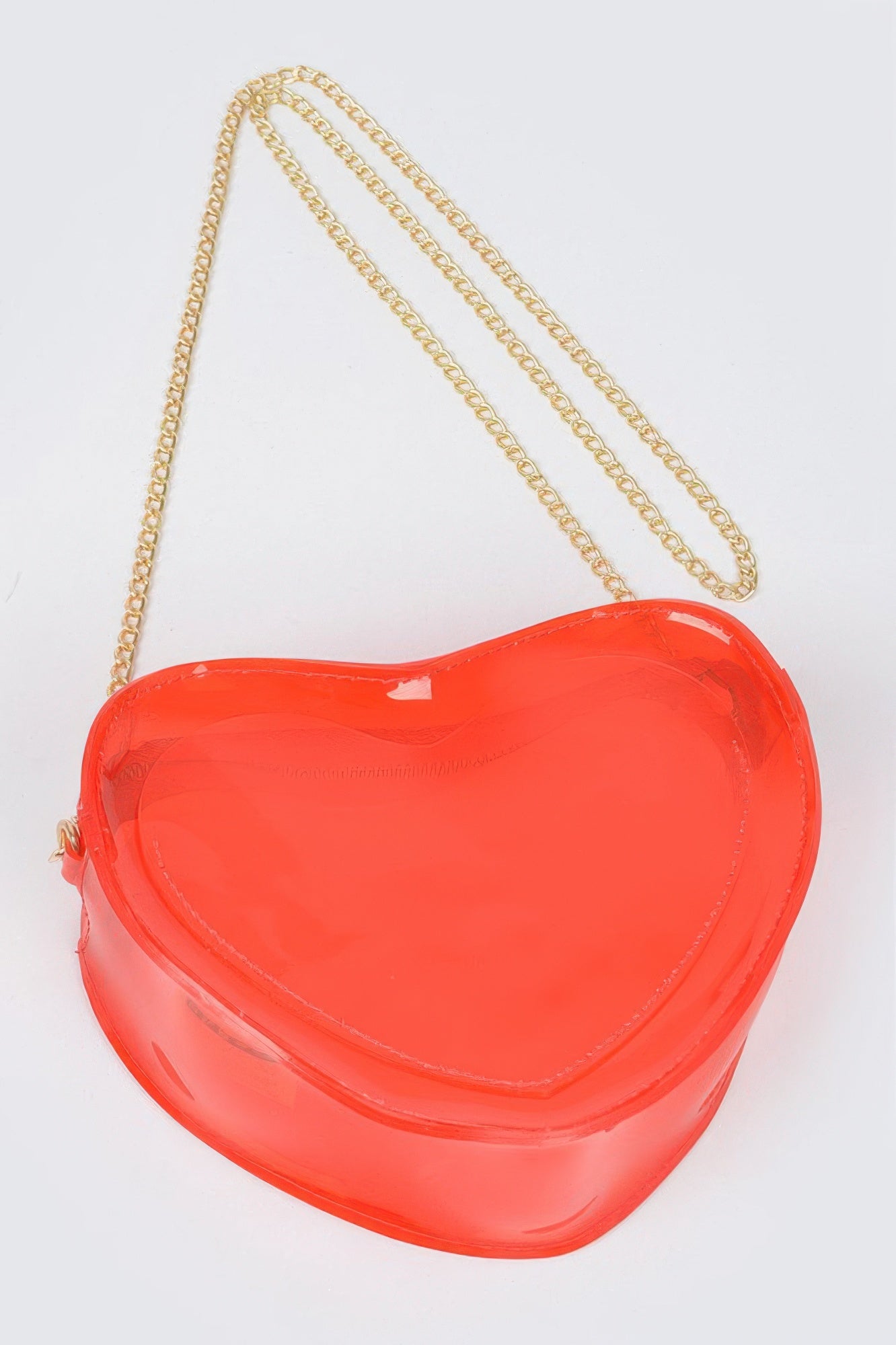 Clear Heart Shape Crossbody Bag - JUST - JEN BOUTIQUE