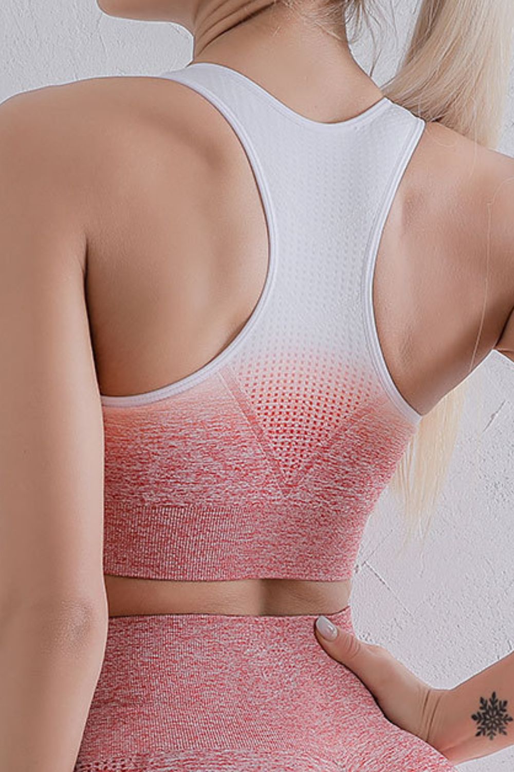 Gradient Racerback Sports Bra - JUST - JEN BOUTIQUE