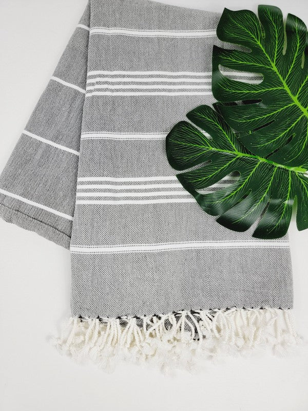 Easy carry Quick Dry Towel, Authentic Turkish Towe - JUST - JEN BOUTIQUE