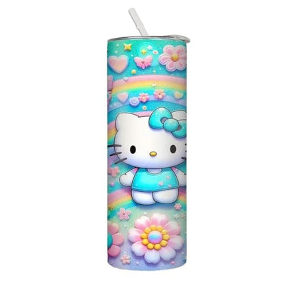 HELLO KITTY 20oz. Insulated Stainless Steel Tumbler.