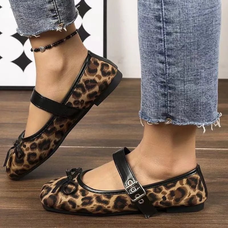 Bow Detail Mary Jane Loafers - JUST - JEN BOUTIQUE