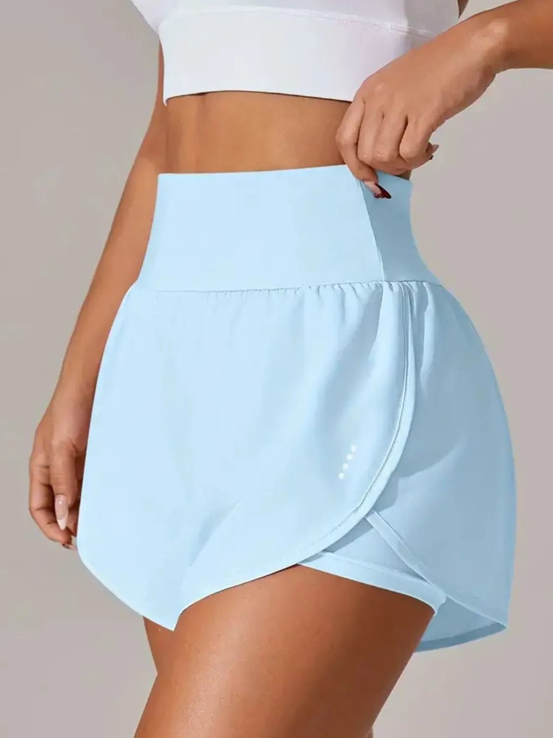 Pocketed High Waist Active Shorts - JUST - JEN BOUTIQUE