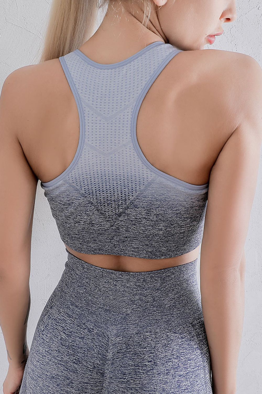 Gradient Sports Bra and Leggings Set - JUST - JEN BOUTIQUE