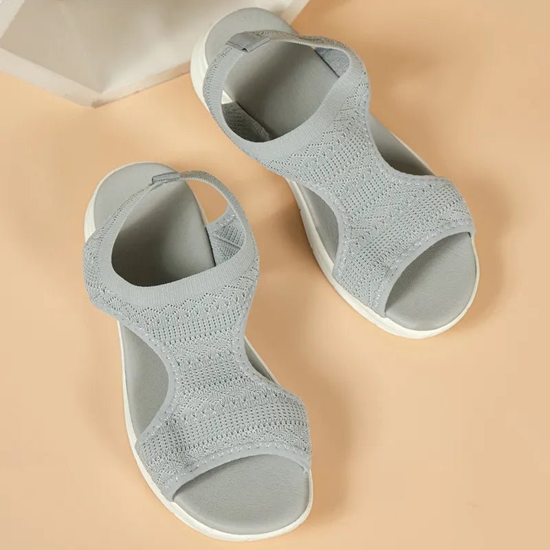 Peep Toe Solid Color Sandals - JUST - JEN BOUTIQUE