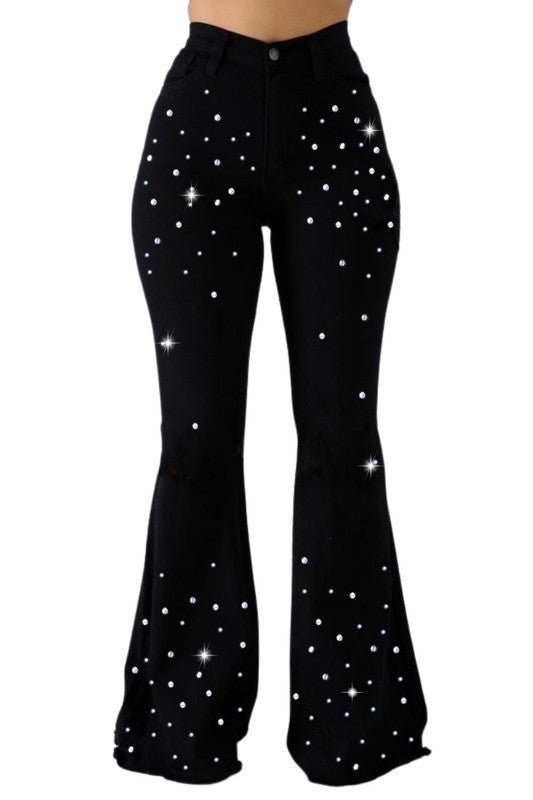 Vegas Glam Bell Bottom - Inseam 34 - JUST - JEN BOUTIQUE