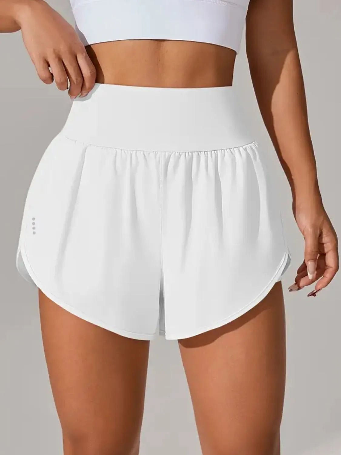 Pocketed High Waist Active Shorts - JUST - JEN BOUTIQUE