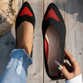 Mesh Point Toe Flat Slip - Ons - JUST - JEN BOUTIQUE