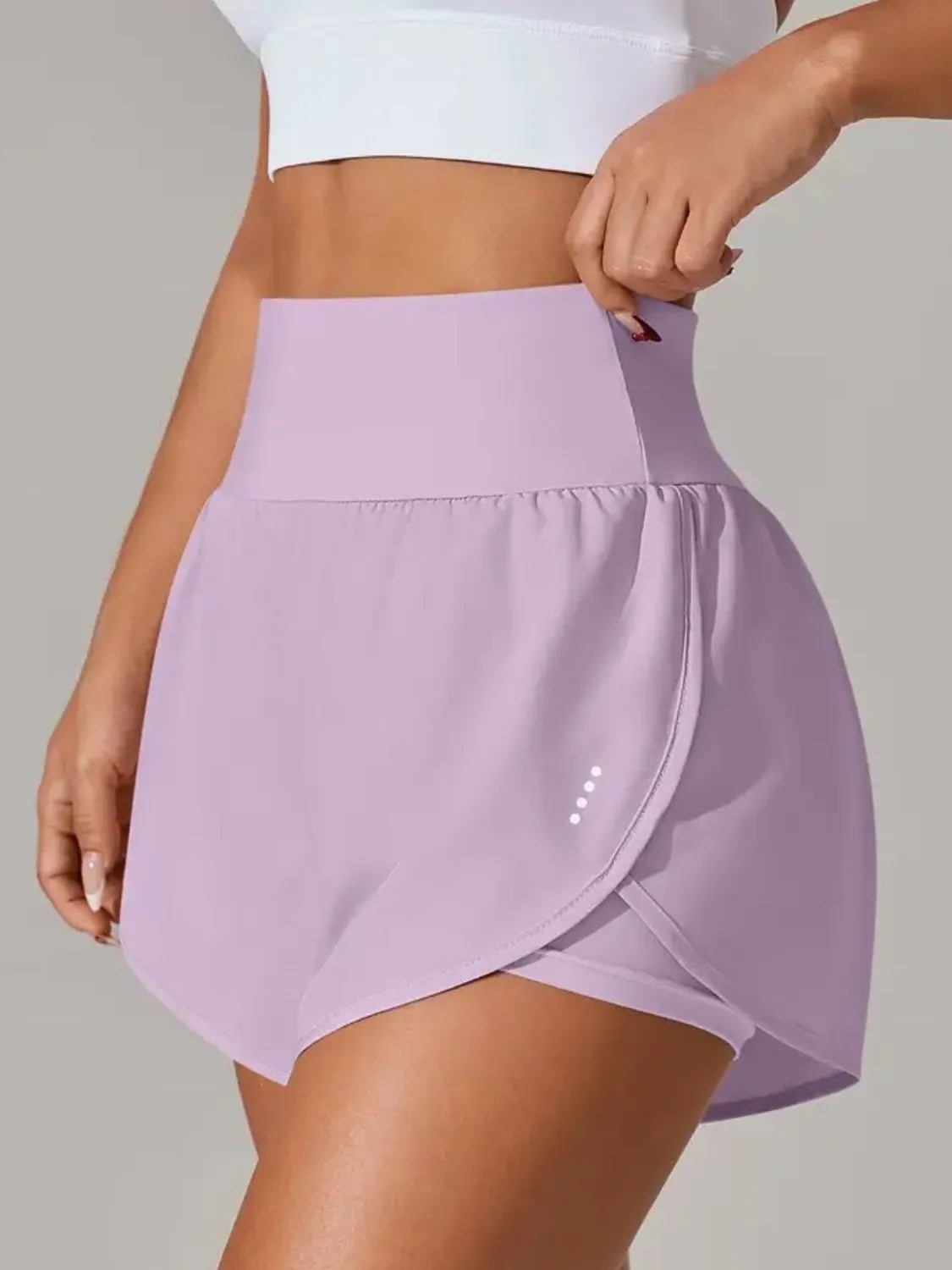 Pocketed High Waist Active Shorts - JUST - JEN BOUTIQUE